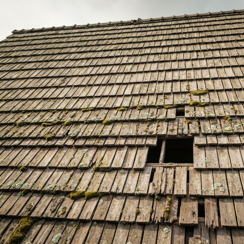 Valencia Tile Roof Replacement - Before